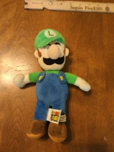 Super Mario Bros. Nintendo LUIGI Plush 9 Inch Stuffed Toy Plush Doll - Picture 1 of 16