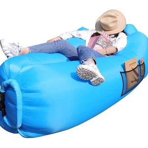 Aufblasbares Luftsofa  tragbar Camping Strand Park Outdoor - Bild 1 von 9