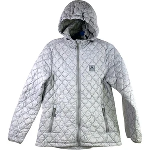 REEBOK Quilted Puffer Jacket With Hood - Medium - Picture 1 of 16