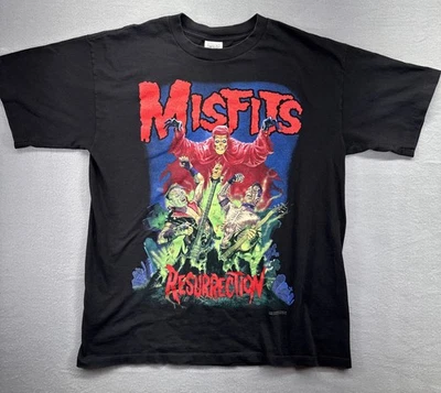 1997 Souls Ablaze Vintage Misfits Shirt Resurrection 20 Years Of Terror Clean XL - Image 1 of 4