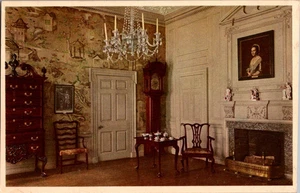 Postkarte American Wing Room Powel House Kollotypie Max Jaffe unbesendet - Bild 1 von 4