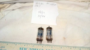Pair Telefunken 12AX7 Tubes Tested Strong TV-7/U - Picture 1 of 5