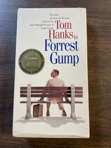 Forrest Gump VHS Movie 1994 Tom Hanks Gary Sinise Sally Field Factory Sealed - Picture 1 of 4
