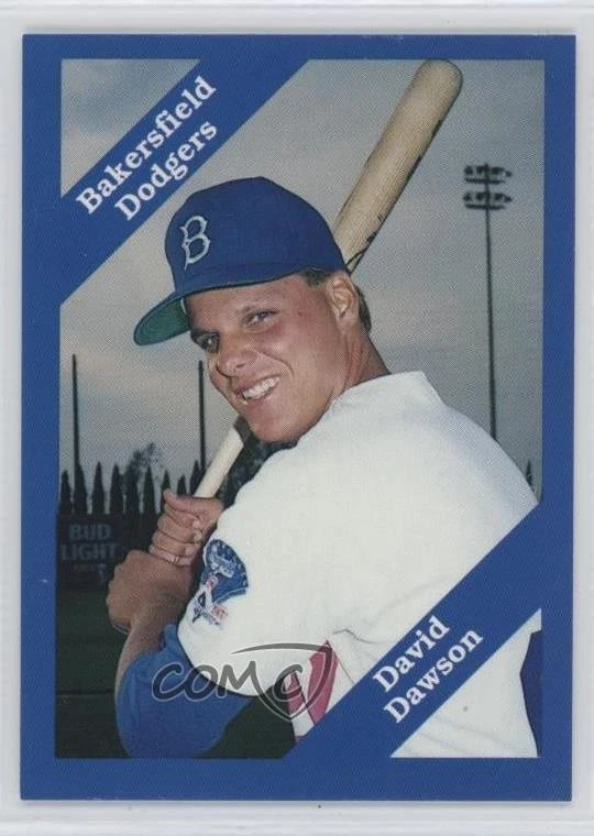 1989 Cal League California League David Dawson #180 - Image 1 of 2