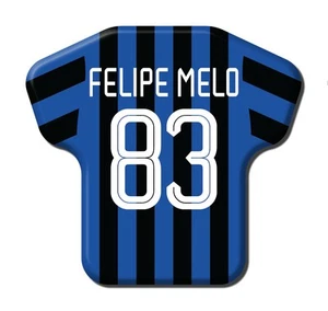 Calamita Simile a T-Shirt Calcio Stagione 2015/2016 Inter 83 Felipe Melo - Picture 1 of 9