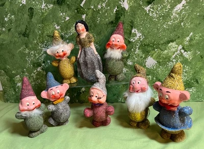 Disney Blancanieves y siete enanos contenedor de dulces adornos - Alemania Foto 1 de 4