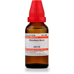 Dr. Willmar Schwabe Phytolacca Berry Dilution 30ml Choose Potency Fast Ship - Picture 1 of 7