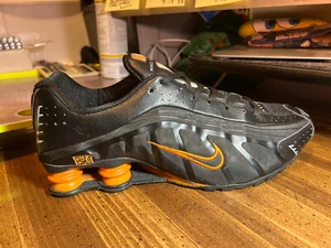 Men Sz 11 RARE Version Vintage 2002 Nike™ SHOX 'Total Orange, Black' 030103 READ - Picture 1 of 20