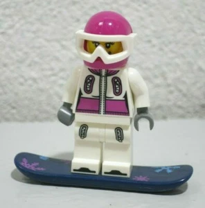 Lego Sammlerstück Minifigur Serie 3 8803 Snowboarder Mädchen RAR  - Bild 1 von 1