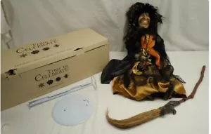 DEPT 56 BEZAUBERNDE WANDA HALLOWEEN HEXE FIGUR PUPPE 88500 Originalverpackt 25 Zoll SELTEN RARITÄT - Bild 1 von 12