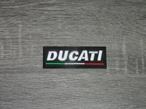 Ducati Motorrad bestickt Bügelbild Patch 3,5" x 1,25" - Bild 1 von 2