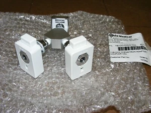 Ohio Medical YB-CO-CHUV-CH Chemetron Y Block Adapter Vakuum weiß - Bild 1 von 7