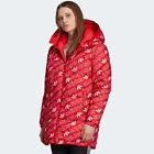 Adidas ED6869 Women originals Reversible Monogram Down Track top jacket red 