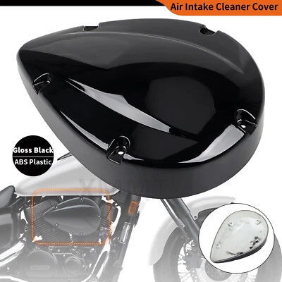 Глянцевая черная крышка воздухозаборника для Honda Shadow Aero VT750C Phantom VT750C2B - Изображение 1 из 4