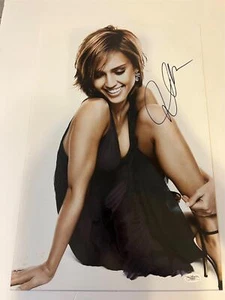 Jessica Alba Autographed Signed 12x18 Photo Sexy JSA - Picture 1 of 1