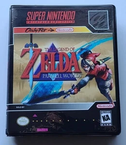 The Legend of Zelda: Parallel Worlds ESTUCHE Super Nintendo SNES Caja MEJOR Calidad - Imagen 1 de 5
