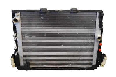 2013 - 2016 BMW F10 M5 S63 4.4L FRONT ENGINE RADIATOR & CONDENSER ASSEMBLY OEM - Image 1 of 4