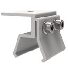 Buy Now 1/4Pcs Standing Seam Clamp For Solar Mounting On Sheet Metal Roofs