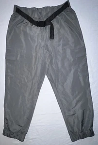 Balera SA (SMALL 4/6) Belted Gray Dance Hip Hop Pants - Picture 1 of 7