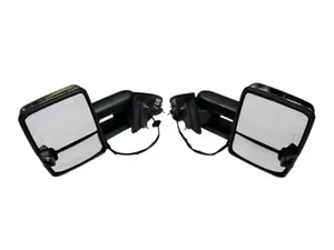 Genuine GM Chevrolet Silverado GMC Sierra Towing Mirrors Set 23372181 CHROME - Bild 1 von 10