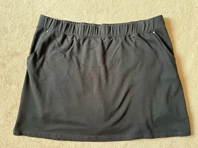 SKIRT / SKORT - Quacker Factory - Black - Knit - Above Knee - 2X - Image 1 of 4