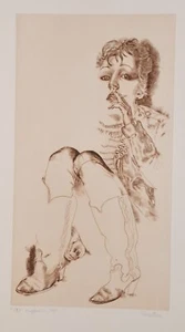 Tony Torrilhon /Kupferdruck - Radierung / Handsigniert / 1981 /90 Exemplare /2 - Picture 1 of 3