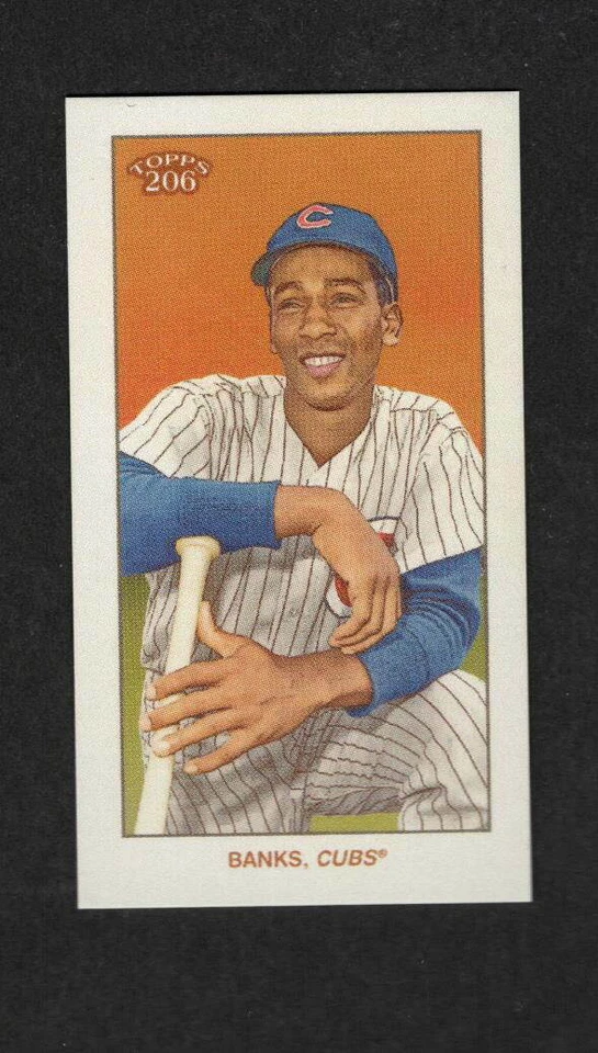 ERNIE BANKS 2020 TOPPS 206 CARD CHICAGO CUBS - Image 1 of 1