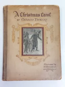 Vintage A Christmas Carol by Charles Dickens Raphael Tuck & Sons 1920 - Picture 1 of 5