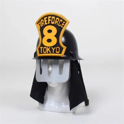 Anime Fire Force Akitaru Obi Helmet Mask Cosplay Costume Props PVC Customized - Image 1 of 4