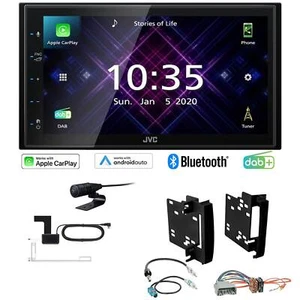 JVC Autoradio Apple CarPlay Android DAB+ für Chrysler 300C 2008-2010 schwarz - Bild 1 von 8