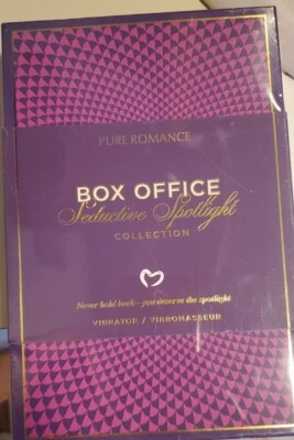 Pure Romance Box Office Seductive Collection 内裤振动器成人全新密封盒 — 第 1/4 张图片