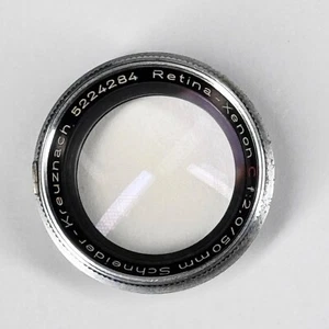 Schreider-Kreuznach Retina-Xenon C 50mm f/2.0 Prime Objektiv für Kodak Retina Reflex - Bild 1 von 4