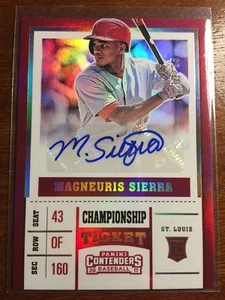 Magneuris Sierra RC Auto /25 2017 Contenders St Louis Cardinals - Picture 1 of 12