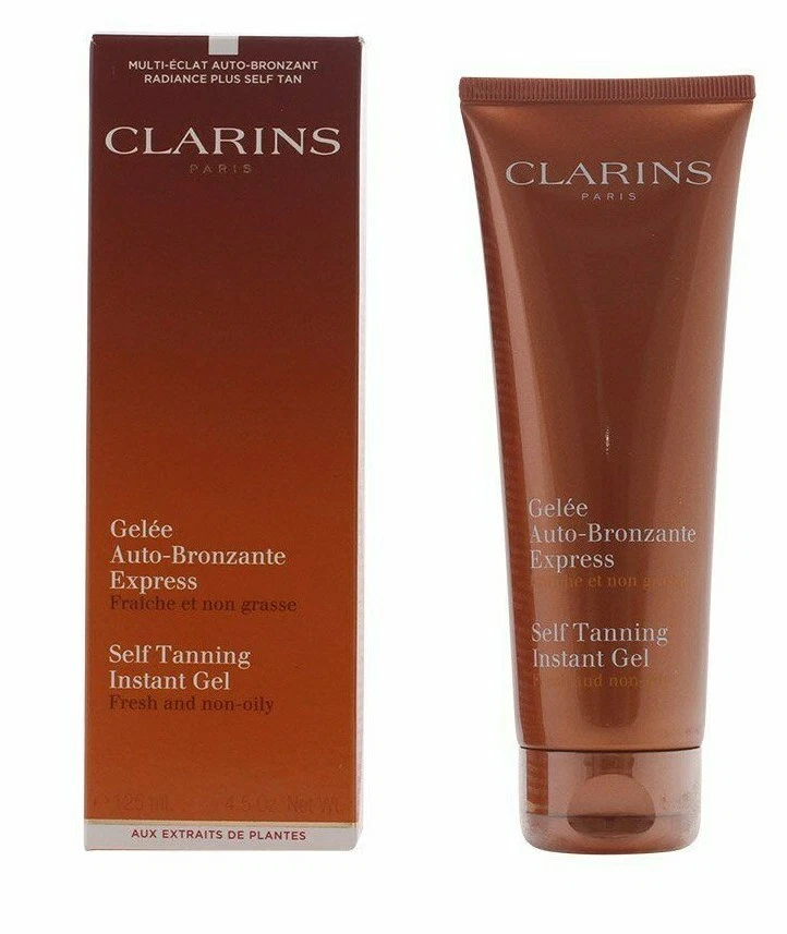 Gel bronceador instantáneo autobronceador CLARINS bronceador brillo piel SeXy 4,5 oz 135 ml nuevo BoX Foto 1 de 1