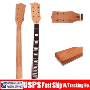 22 Frets Mahogany Guitar Neck for Gibson Les Paul LP SG Guitar DIY 350mm Radius - Picture 1 of 10