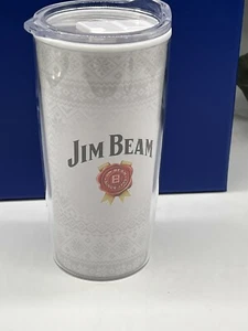 Jim Beam Whiskey Holiday Travel Tumbler HOT/COLD Becher Tasse Thermo 2021 BPA FREI - Bild 1 von 6