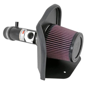 For K&N 06-10 Toyota Yaris L4-1.5L Flat BlacK Typhoon Short Ram IntaKe - Picture 1 of 10
