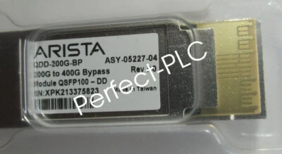 NUEVO TRANSCEPTOR ARISTA QDD-200G-BP 200G A 400G MÓDULO DE DERIVACIÓN QSFP100-DD Foto 1 de 4