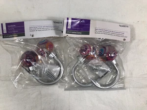 SS 0349215 Satin Nickel Multicolor Abschluss Vorhang Halterlose - 2 PRO SET - 2 STÜCK - Bild 1 von 3