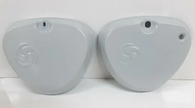 Seitendeckel  Rechts + Links  Eckig Export Simson S50 S51 S70 Logo Ansaugkasten  - Bild 1 von 4