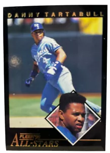 1992 Fleer All-Stars Baseball Card #12 of 24 Danny Tartabull Kansas City Royals - Picture 1 of 6
