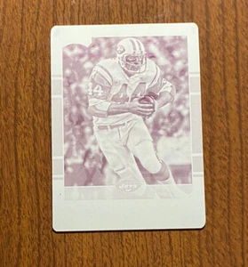 2017 Playoff Football John Riggins Majenta Printing Plate 1/1 Plates + Patches - Picture 1 of 2