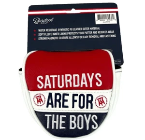 NEW Barstool Sports Saturdays Are For The Boys Mallet Putter Golf Club Cover - Picture 1 of 7