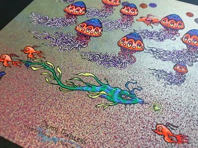 Póster Marq Spusta Mini Profundidad Habitantes Titanio Brillo Arte Impresión 7 x 7" Foto 1 de 4