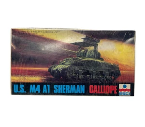 ESCI 1/72 8059 US M4 A1 Sherman Calliope Tank Scale Model Kit NEW - Picture 1 of 3
