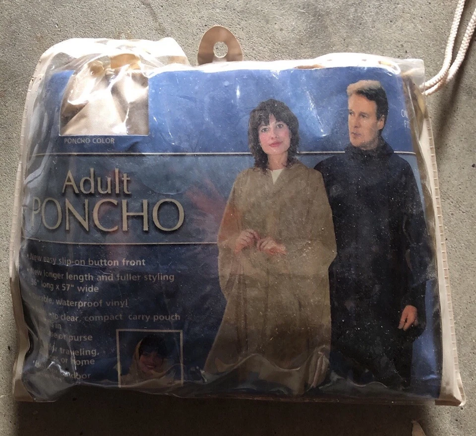 Poncho unisex con bolsa de transporte reutilizable Traveler Foto 1 de 1