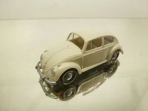 WIKING VOLKSWAGEN VW BEETLE KAFER - PLASTIC -VERY RARE- WHITE 1:40 - GOOD - 241 - Imagen 1 de 9