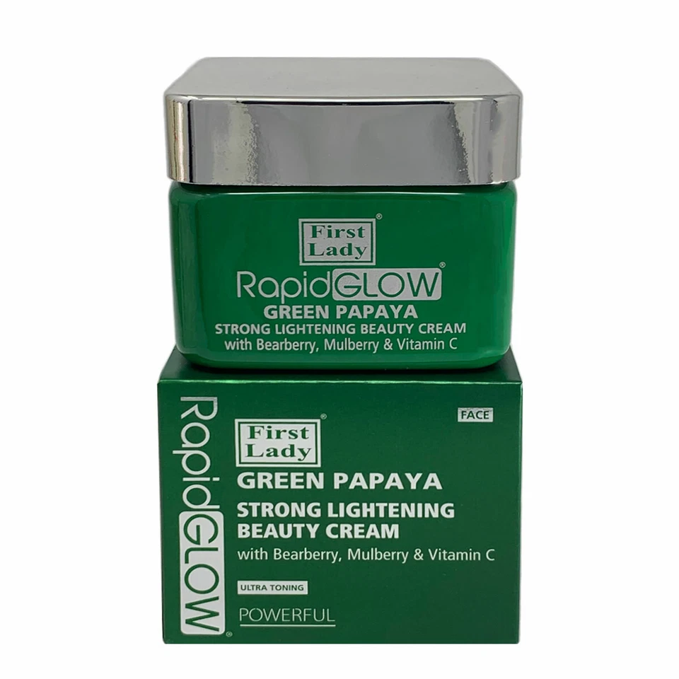 First Lady Rapid Glow Green Papaya Strong Skin Brightening Face Cream 250ml
