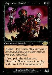 *MRM* ENGLISH Phyrexian scuta - Scouta Phyrexian MTG PLS - Imagen 1 de 1