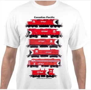 Camiseta Canadian Pacific CP Rail Multimark-era Railroad de Andy Fletcher - Imagen 1 de 1